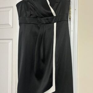 Black and white after 5 cocktail dress